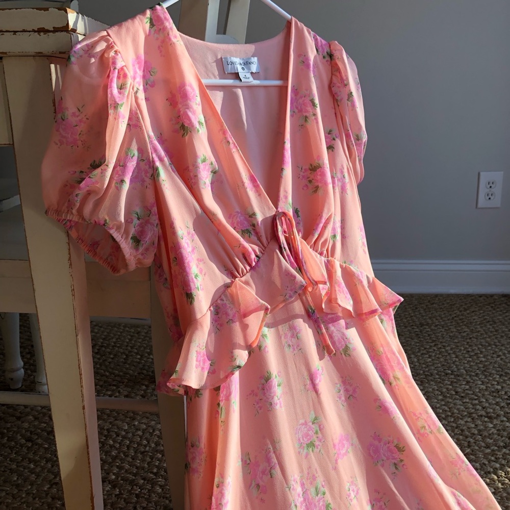 New: Love Shack Fancy x Target Fleur Midi Dress. Size 4